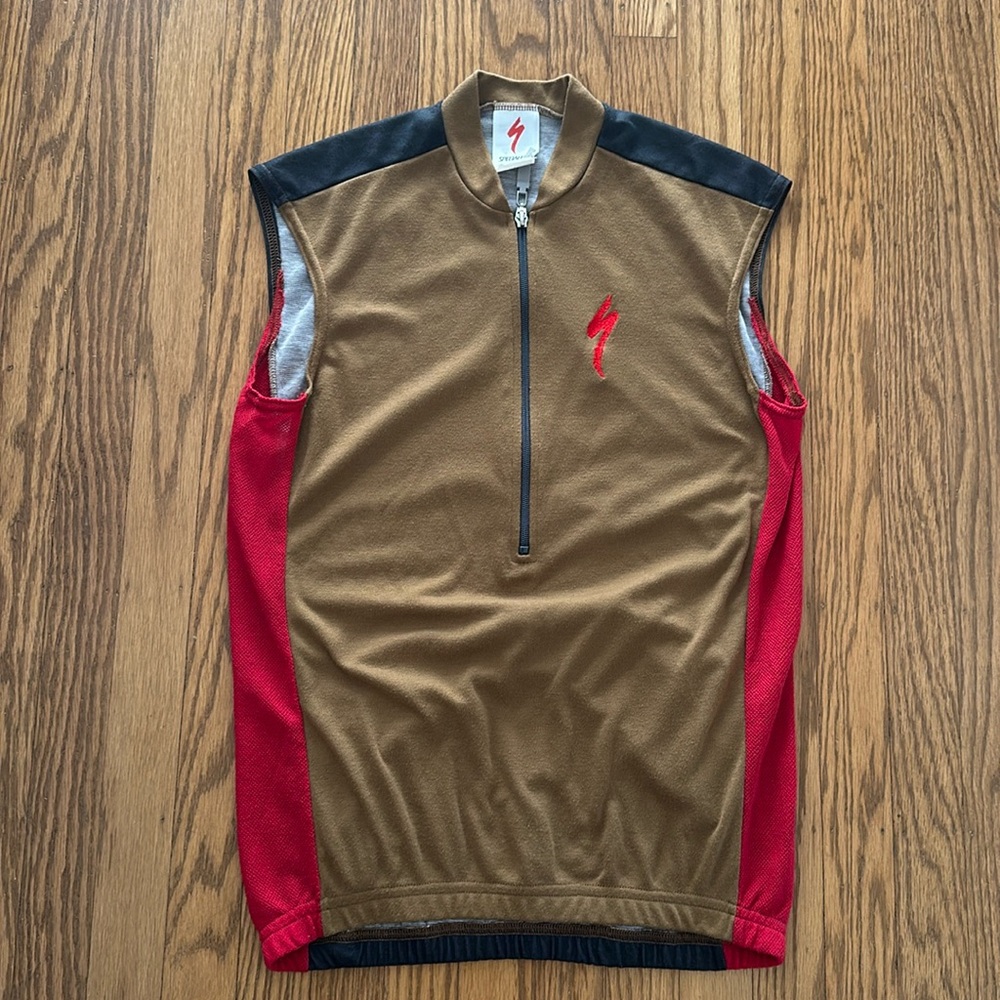 Men’s Vintage Specialized Cycling Vest size Medium